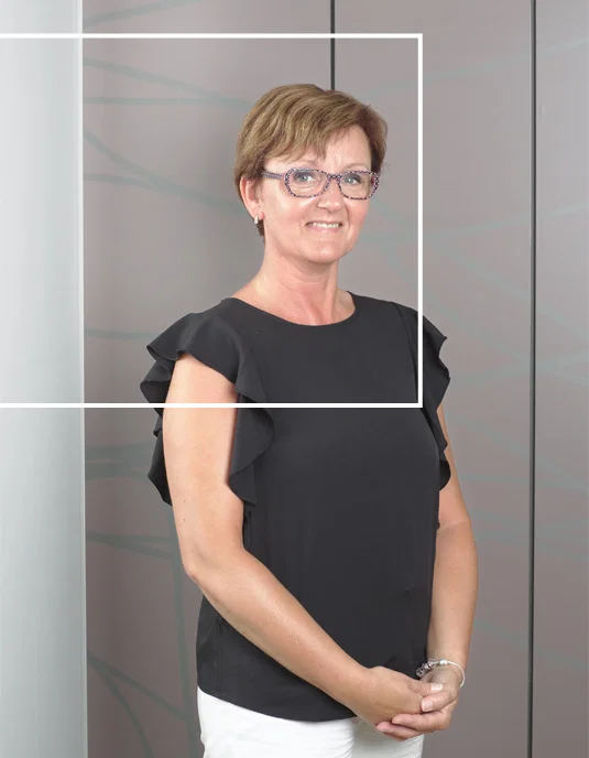 Portrait de Janique, secrétaire