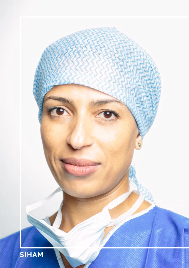 Portrait de Siham, assistante